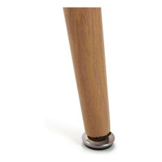 Versa Jedilna miza Versa Anika Brown White Metal MDF Wood (80 x 75 x 120 cm)