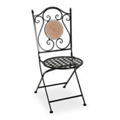 Versa Vrtni stol Versa Mosaic Orange Metal Plastic 50 x 92 x 39 cm