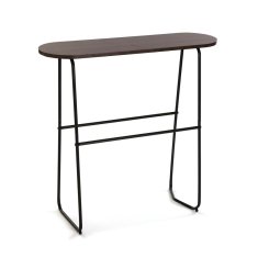 Versa Dvorana Versa Črna kovina MDF les (30 x 75 x 80 cm)