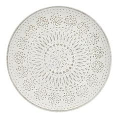 Gift Decor Stranska mizica Mandala 40 x 39 x 40 cm Les Rjava Bela