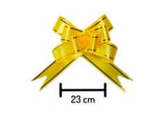 LAALU.cz Komplet 10 trakov: rumeni trakovi 47 cm