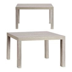 Gift Decor Stranska mizica Grey Wood (50 x 45 x 79 cm)