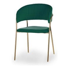 Gift Decor Stol Zlato zelena 49 x 80,5 x 53 cm