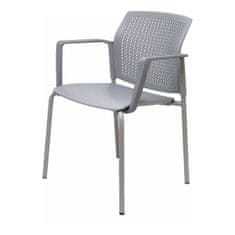 BigBuy Sprejemni stol Sege P&amp;C 4349PTGI40 Grey (4 sedeži)