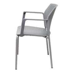 BigBuy Sprejemni stol Sege P&amp;C 4349PTGI40 Grey (4 sedeži)