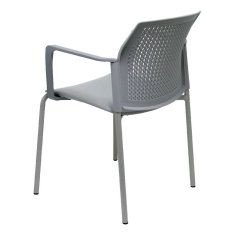 BigBuy Sprejemni stol Sege P&amp;C 4349PTGI40 Grey (4 sedeži)
