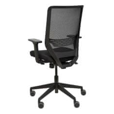 BigBuy Pisarniški stol To-Sync Work P&amp;C Black
