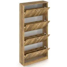 nabbi Omarica za čevlje Luzon 4D-60 - baročni hrast