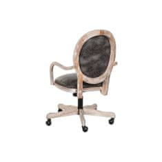 BigBuy Jedilni stol DKD Home Decor Črna temno rjava 52 x 50 x 88 cm