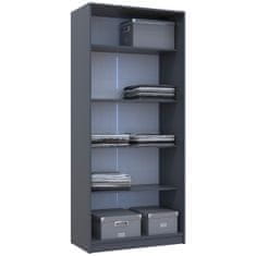 nabbi Garderobne police (3 kom) Preveza - grafit