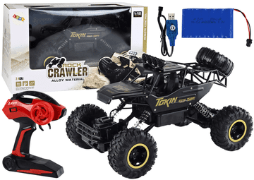 shumee Terenski avto na daljinsko upravljanje 1:12 črn 4x4 2,4 GHz