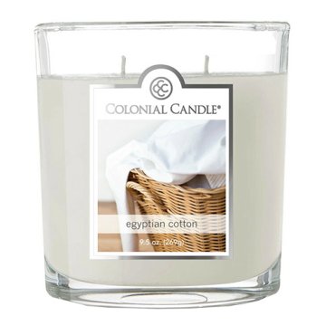Colonial Candle Svíčka Ovals, Egyptian Cotton, Egyptská bavlna, 269 g