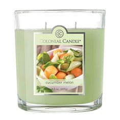 Colonial Candle Svíčka Ovals, Cucumber Melon, Okurka a meloun, 269 g