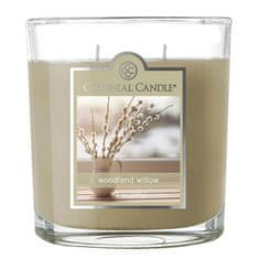 Colonial Candle Svíčka Ovals, Woodland Willow, Vrba, 269 g