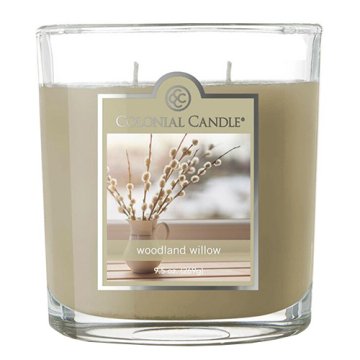 Colonial Candle Svíčka Ovals, Woodland Willow, Vrba, 269 g