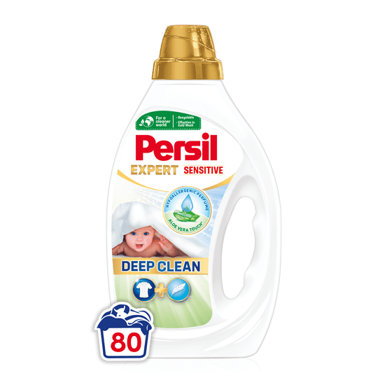 Persil Expert gel za pranje perila, Sensitive, 80 pranj