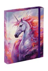 BAAGL mape za šolske zvezke A5 Unicorn Kingdom