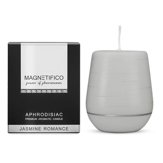 Magnetifico Power Of Afrodiziak dišeča sveča Jasmine Romance (Aphrodisiac Candle) 200 g