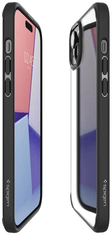 Spigen Ultra Hybrid Matte črn ovitek za iPhone 15