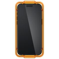 Spigen Glas.tR AlignMaster zaščita za steklo iPhone 15 Pro Max z aplikatorjem (2 Pack)