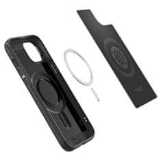 Spigen Mag Armor MagSafe ovitek za telefon iPhone 15 Plus mat črn