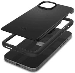 Spigen Thin Fit črn zelo tanek tanek ovitek za iPhone 15 Plus