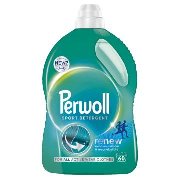 Perwoll gel za pranje perila Sport, 3000 ml, 60 pranj