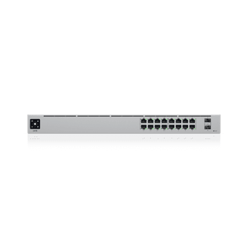 Ubiquiti USW-16-PoE stikalo, 16 x RJ45 + 2 SFP vhoda