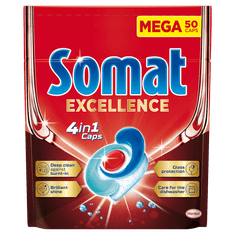 Somat Excellence 4v1 tablete za pomivalni stroj, 50/1