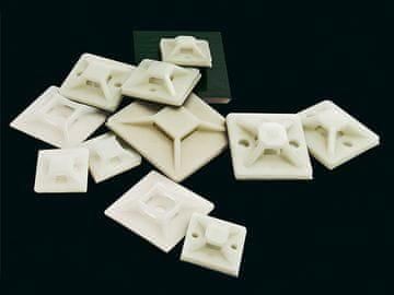 Blow 4943# samolepilni nosilec 30 mm/30 mm bela