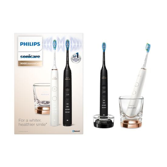 Philips Sonicare DiamondClean 9000 sonična električna zobna ščetka z aplikacijo (HX9914/57)