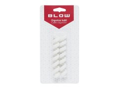 Blow 42-111# organizator kablov - gibljiva vzmet bela