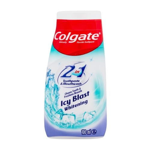 Colgate Icy Blast Whitening Toothpaste & Mouthwash belilna zobna pasta in ustna vodica 2v1