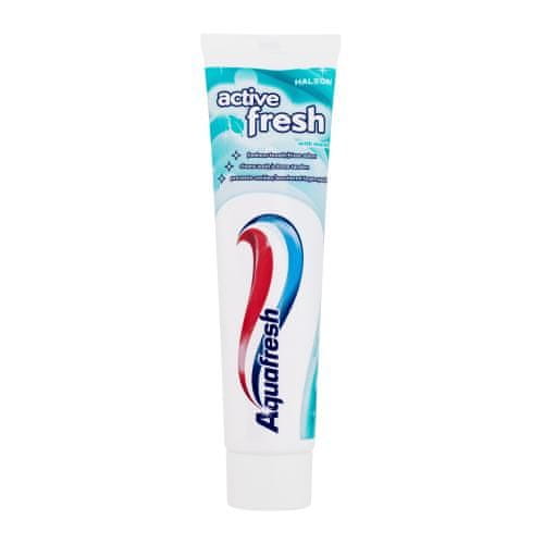 Aquafresh Active Fresh osvežilna zobna pasta z mentolom
