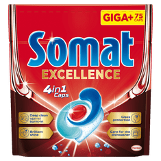 Somat Excellence 4v1 tablete za pomivalni stroj, 75/1