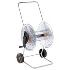 shumee Voziček za cev 80 m 1/2" ali 50 m 3/4" cevi jeklo