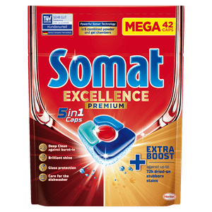  Somat Excellence 5v1 tablete za pomivalni stroj, 42/1   