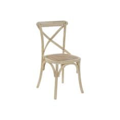 DKD Home Decor Stol DKD Home Decor Beli ratan Elm les (50 x 52,5 x 88 cm)