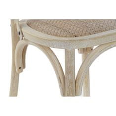 DKD Home Decor Stol DKD Home Decor Beli ratan Elm les (50 x 52,5 x 88 cm)