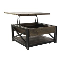 DKD Home Decor Dvigljiva mizica za kavo DKD Home Decor 116 x 74 x 44 cm Kovina Mango les