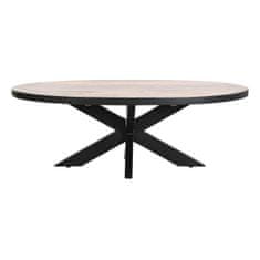DKD Home Decor Sredinska miza DKD Home Decor Naravna kovina Mango les 130 x 70 x 45 cm