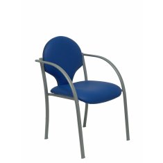 BigBuy Sprejemni stol Hellin Royal Fern 220GRSPAZ Modra temno siva (2 udarca)