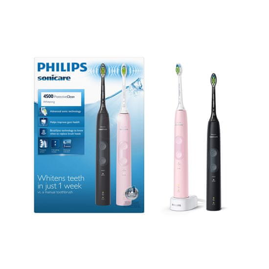Philips Sonicare ProtectiveClean 4500 sonična električna zobna ščetka (HX6830/35)