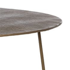 BigBuy Sredinska miza 71 x 71 x 37 cm Kovina