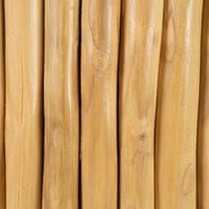BigBuy Sredinska miza AKAR Teak 70 x 70 x 40 cm