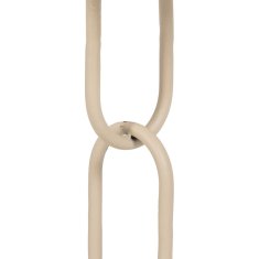BigBuy Stranska mizica 30,5 x 30,5 x 50 cm Krem železo
