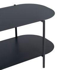 BigBuy Sredinska miza SQUARE 100 x 46 x 45 cm Jeklo