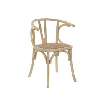 BigBuy Jedilni stol DKD Home Decor Bela 56 x 50 x 76 cm