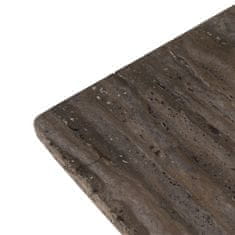 BigBuy Sredinska miza Marmorno železo 50 x 50 x 45 cm