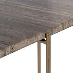 BigBuy Sredinska miza Marmorno železo 50 x 50 x 45 cm